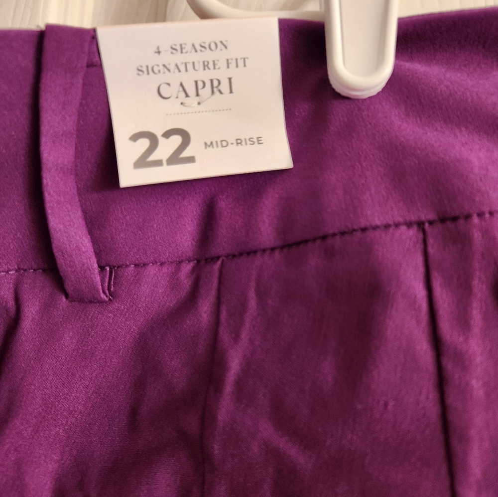 Purple Capris
